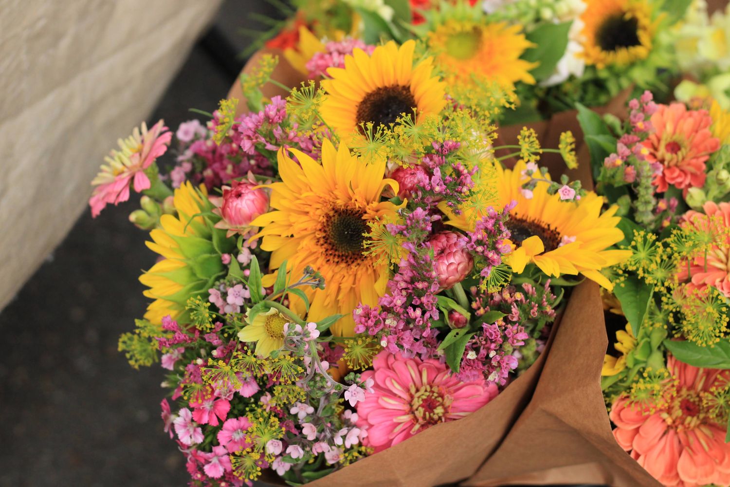Bouquet Pickup - On-farm in Kinsale