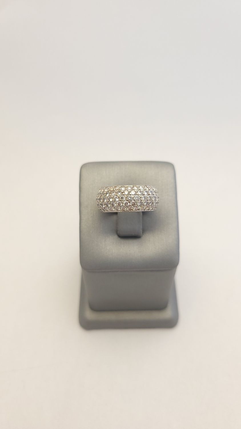 14K WG Eternity Diamond Band (8.2g | ~3ctw |Size 5.5)