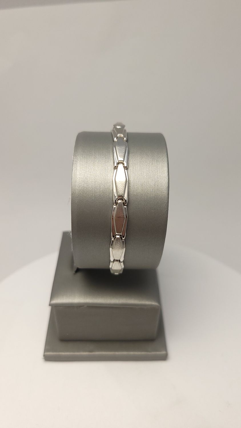 14K WG Women's Bracelet (7" | 4.7g)