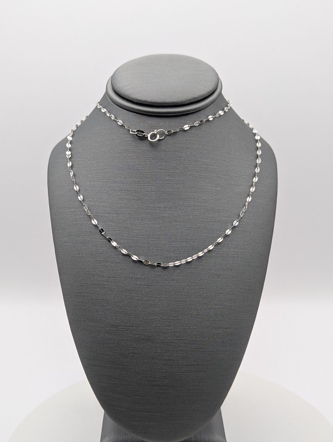 14K WG Fancy Necklace (1g | 17")