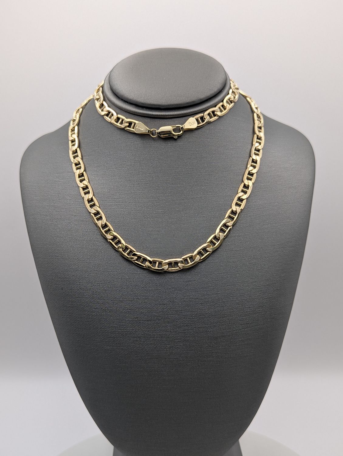 14K YG Hollow Mariner Chain (19" | 12.6g)
