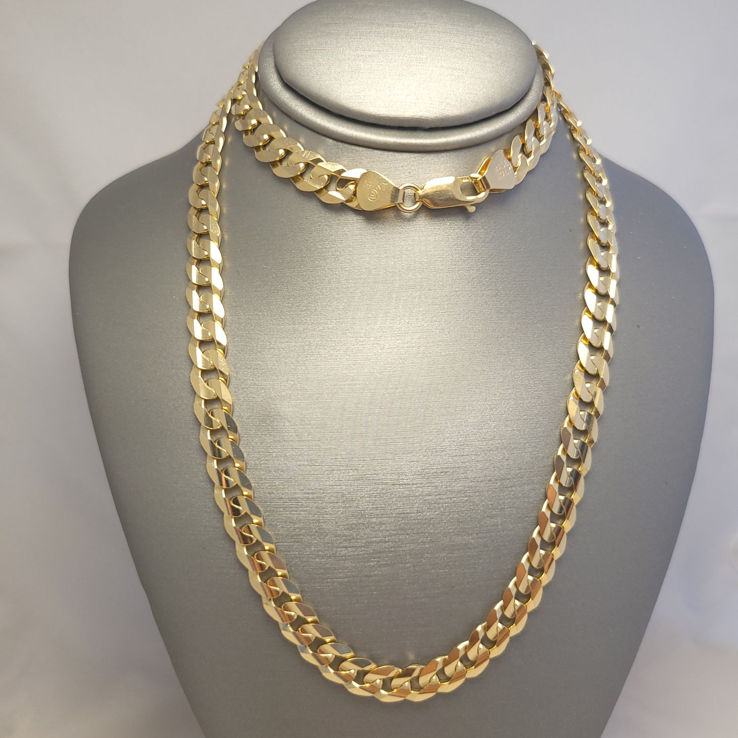 14K YG Curb Chain (22" | 38.4g)