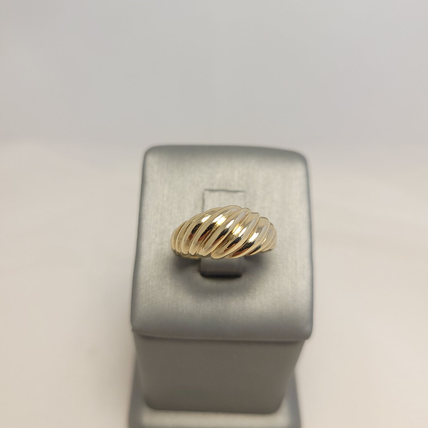 14K YG Puffy Fancy Ring (S7 | 3.4g)