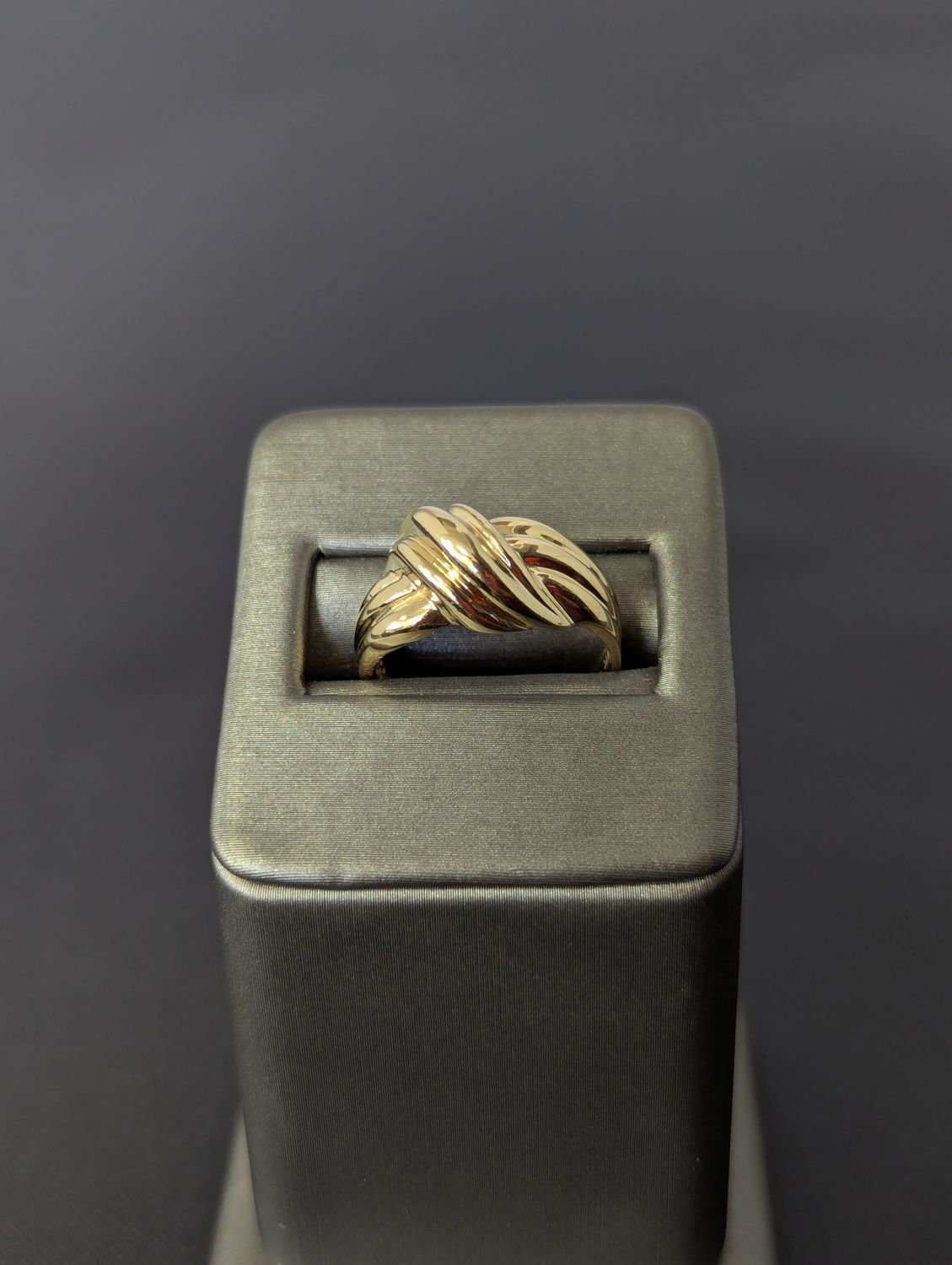 14K YG Love Knot Ring (S7 | 4.6g)