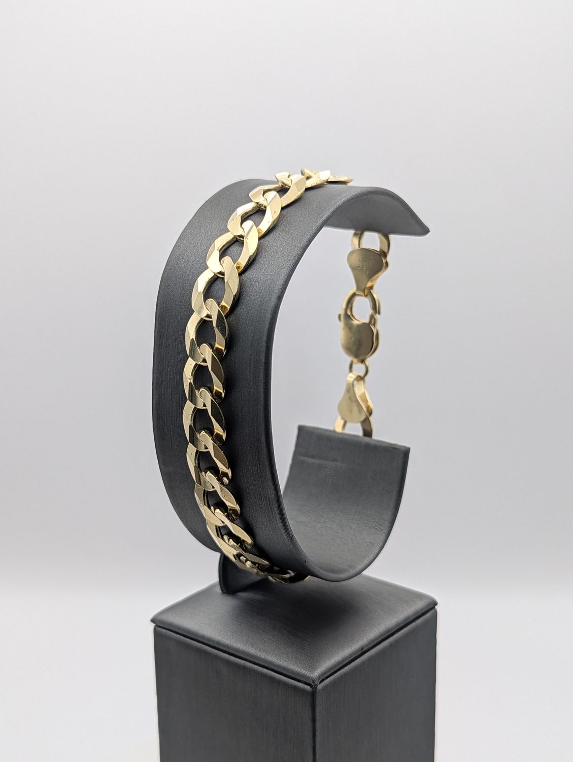 14K YG Curb Bracelet (9" | 27.5g)