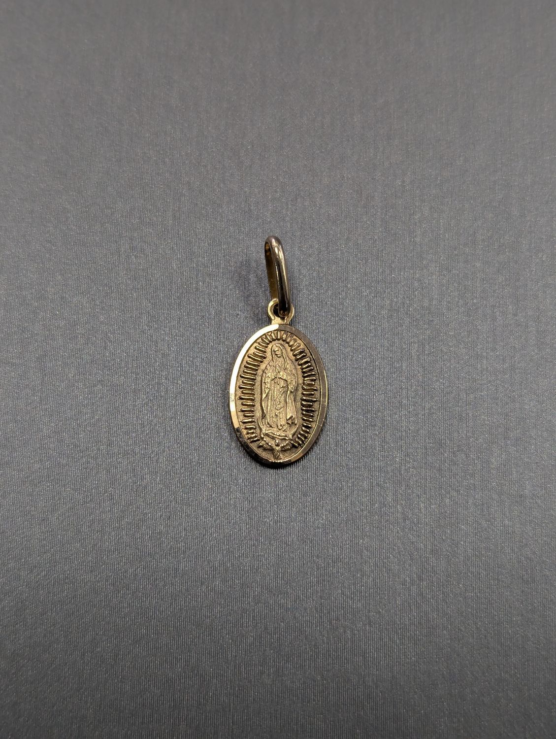 14K YG Virgin Mary Pendant (1.0g)