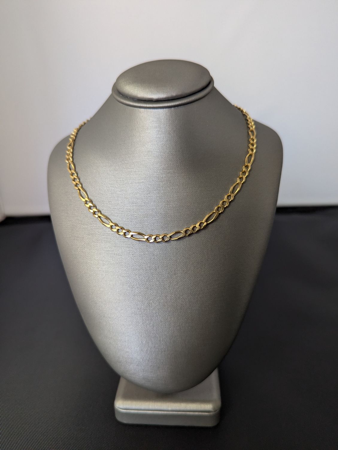 14K YG Figaro Chain (17.2g | 21")