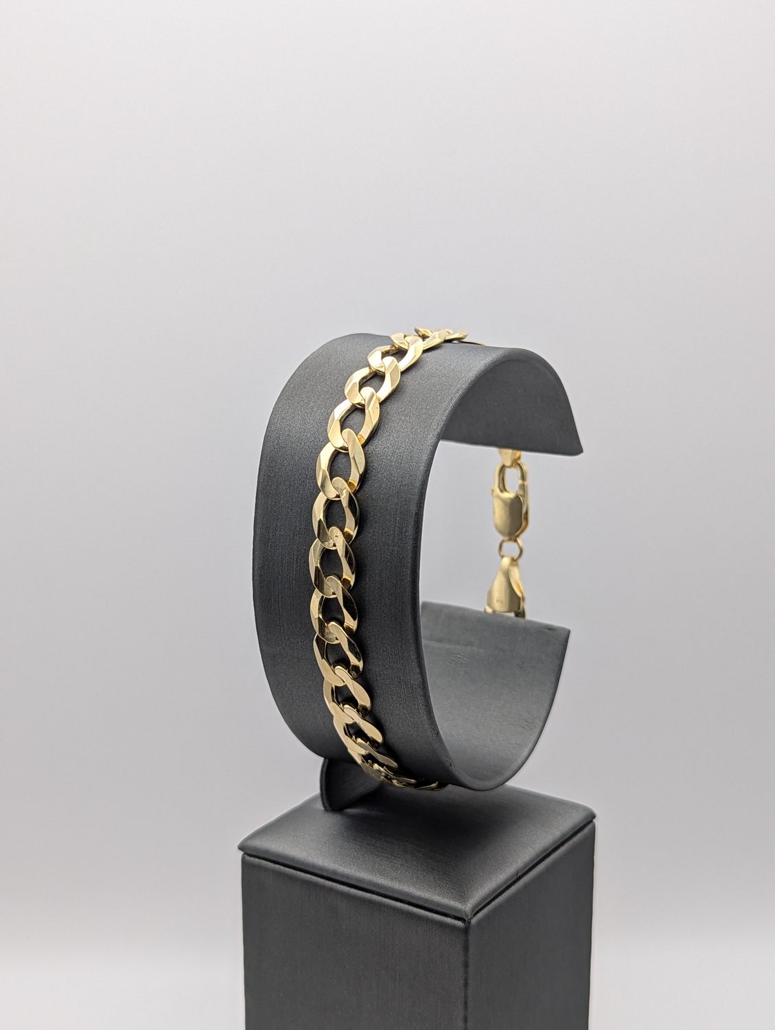 14K YG Curb Bracelet (8.5" | 18.6g)