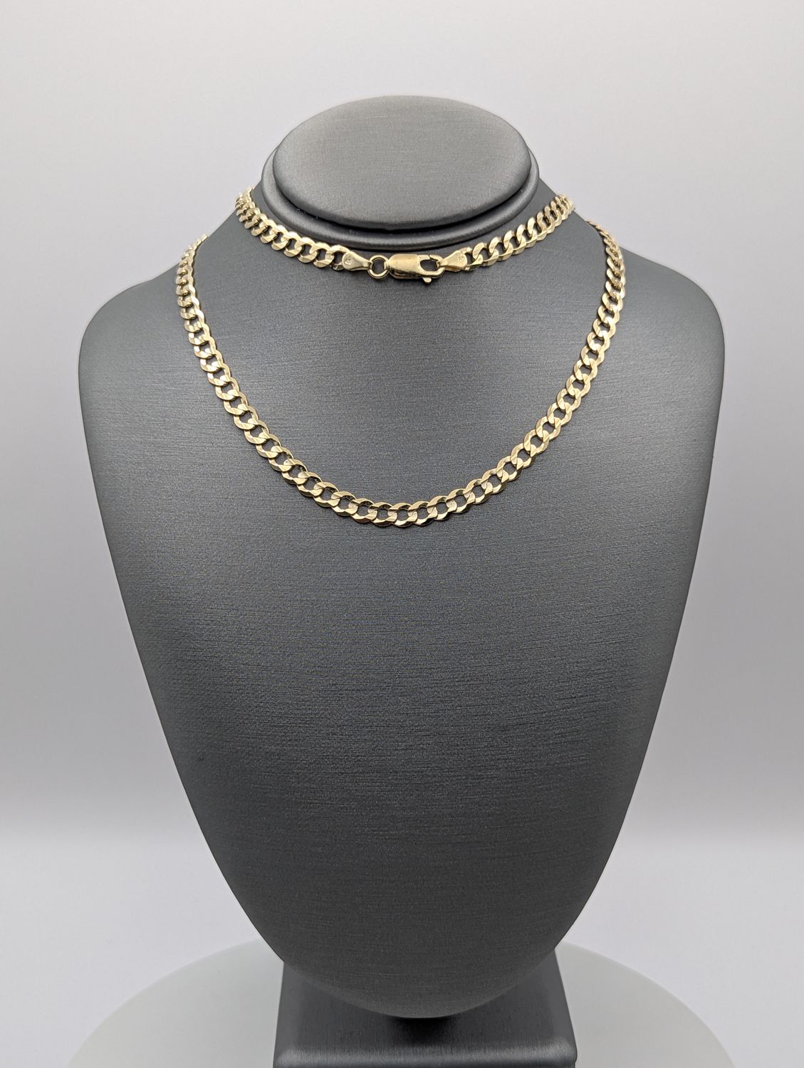 14K YG Curb Chain (12.9g | 22")