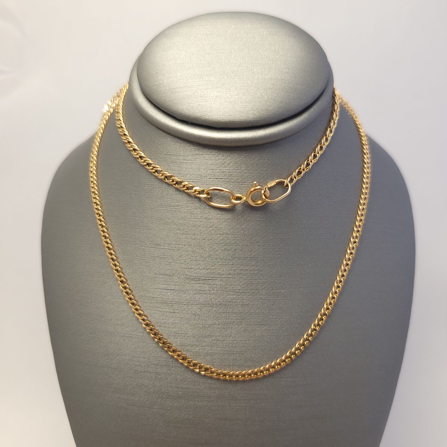 14K Rose Gold Double Curb Chain (3.4g | 16")