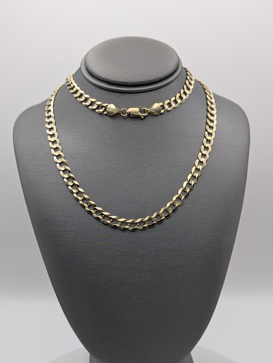 14K YG Curb Chain (24" | 19.8g)
