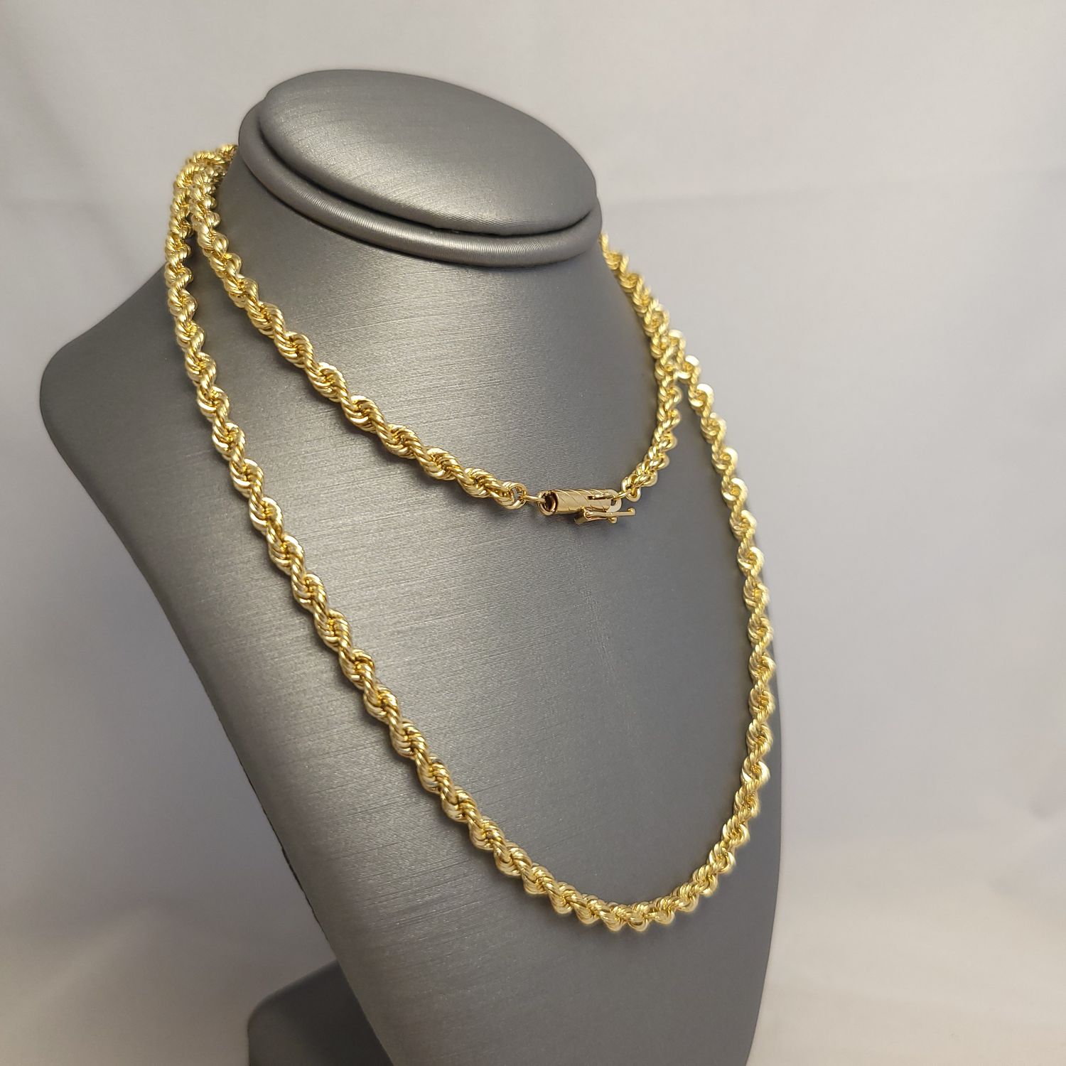 14K YG Solid Rope Chain (20" | 17.7g)
