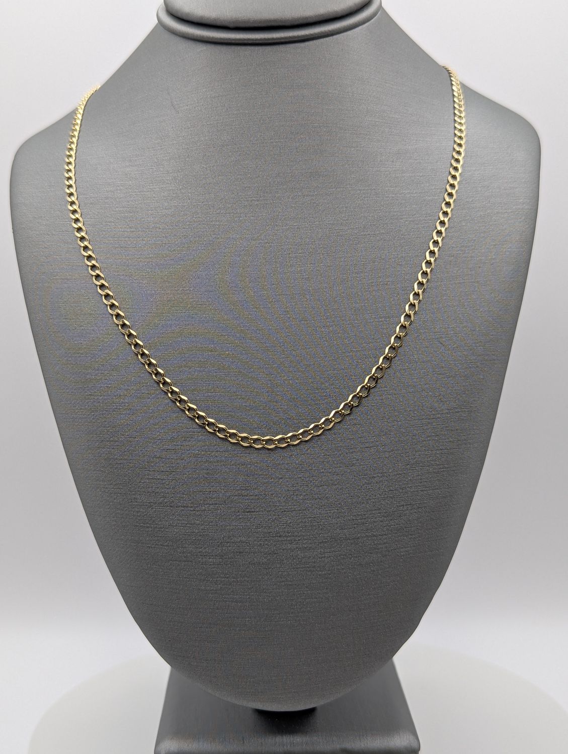 14K YG Curb Chain (20" | 4.2g | 2.6mm)