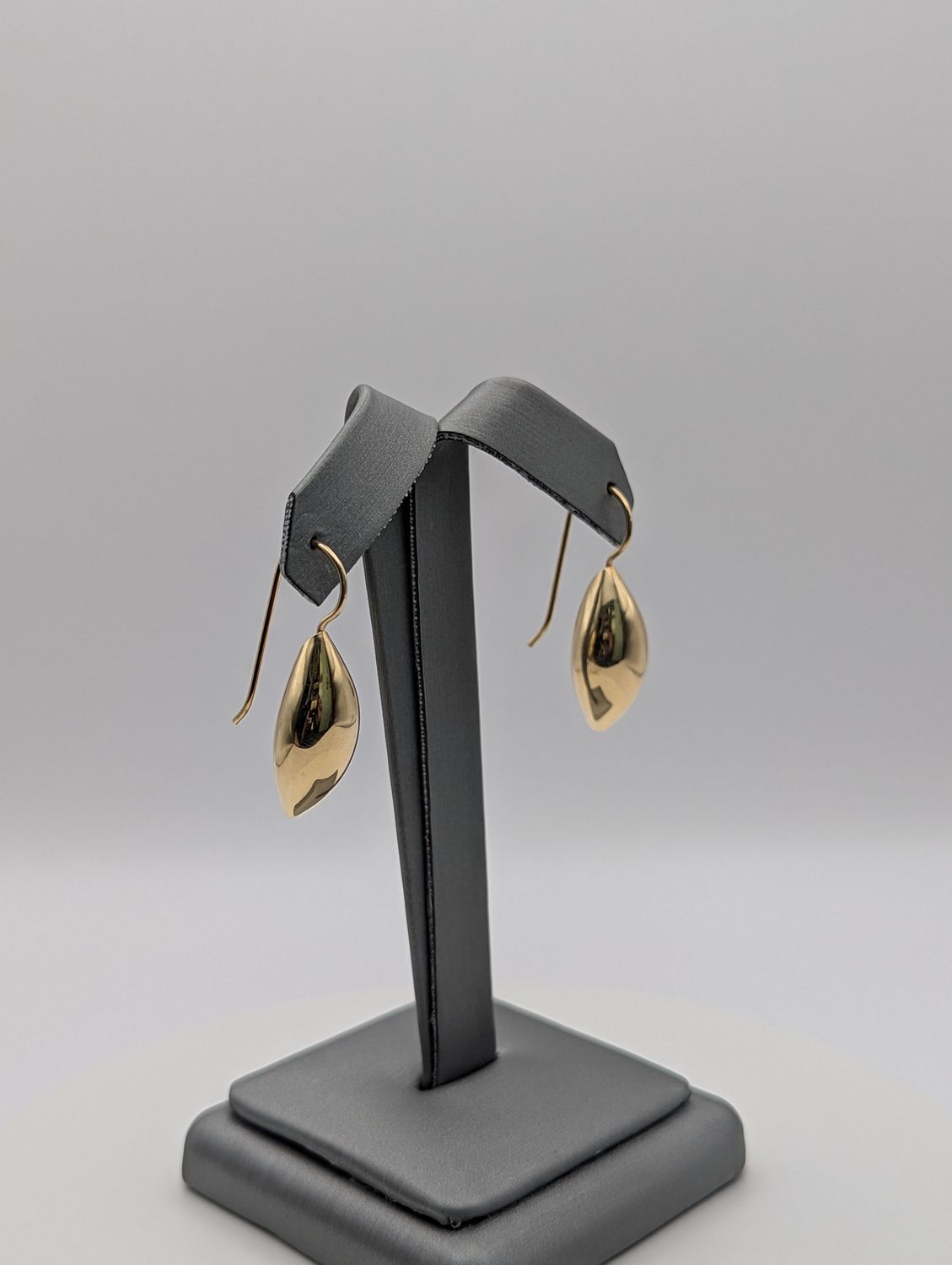14K YG Cocoon Earrings (2.9g)