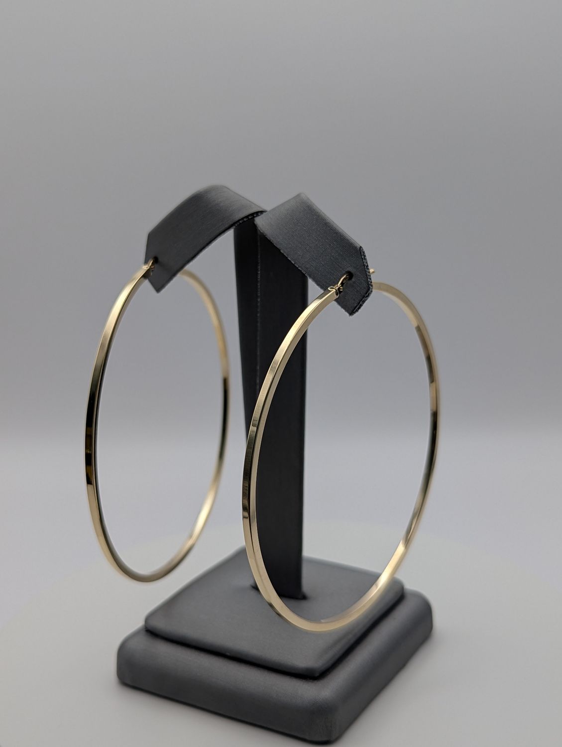 14K YG Hoops (5g | 3" ⌀ | 2mm)