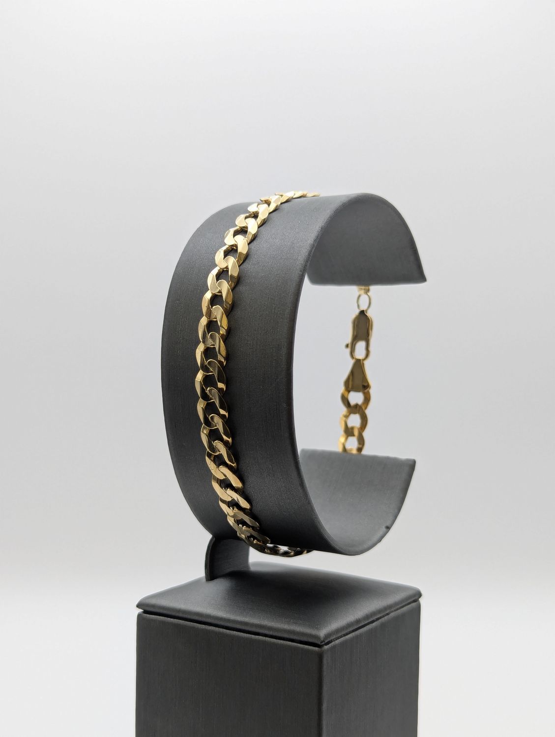 14K YG Curb Bracelet (9" | 12.7g)
