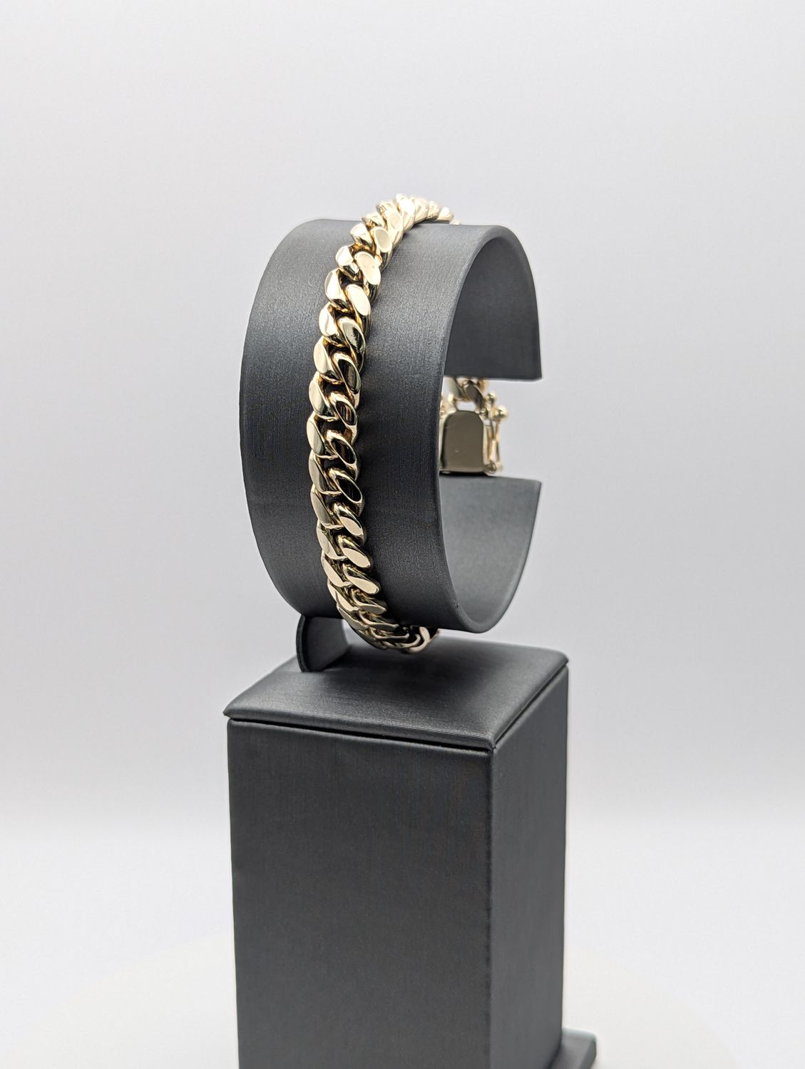 14K YG Miami Cuban Bracelet (8" | 48.4g | 8.5mm)
