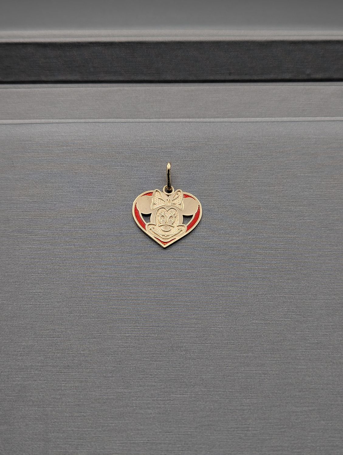 14K YG Minnie Mouse Pendant (3g)