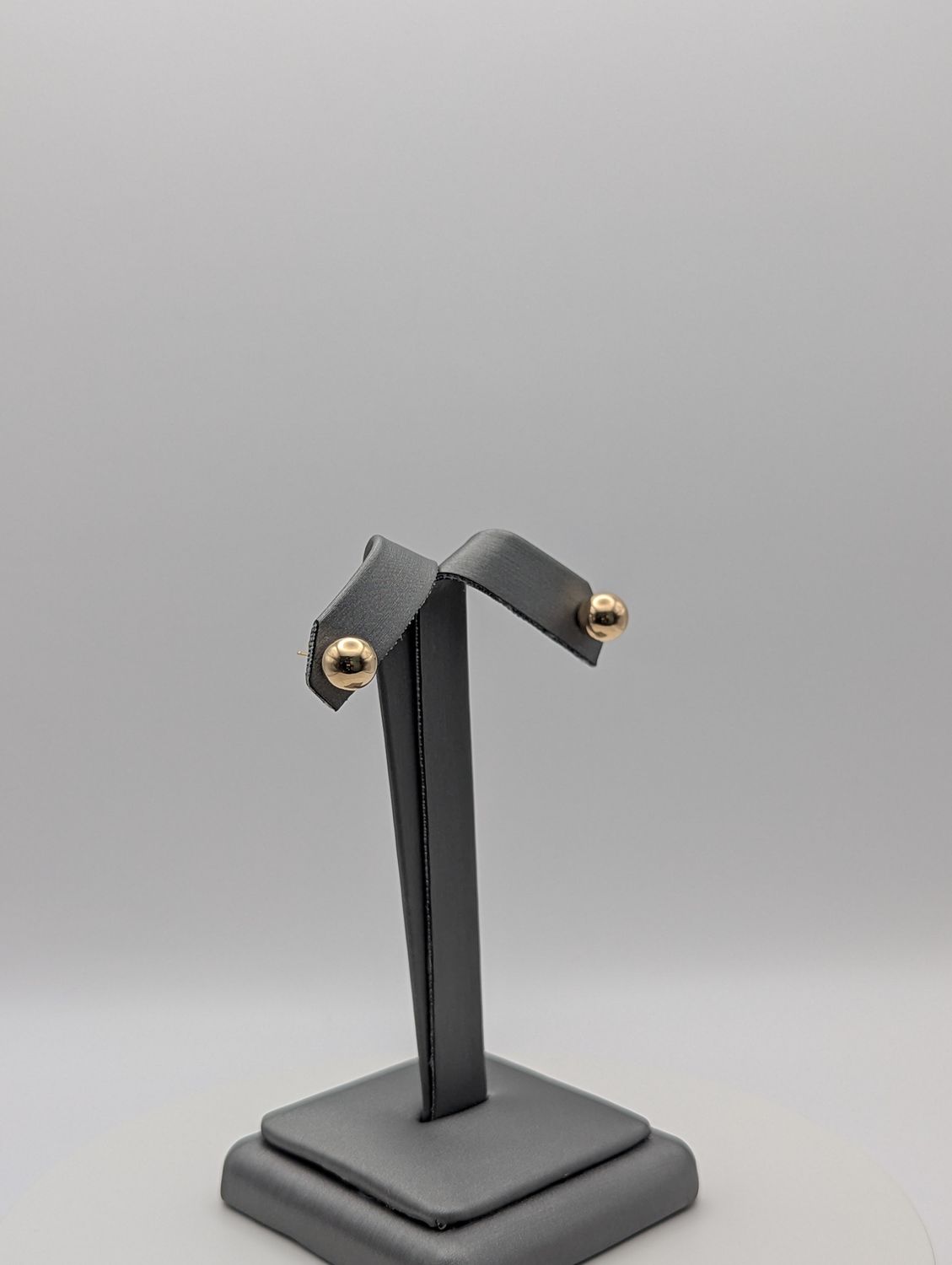 14K YG Ball Earrings (0.8g)