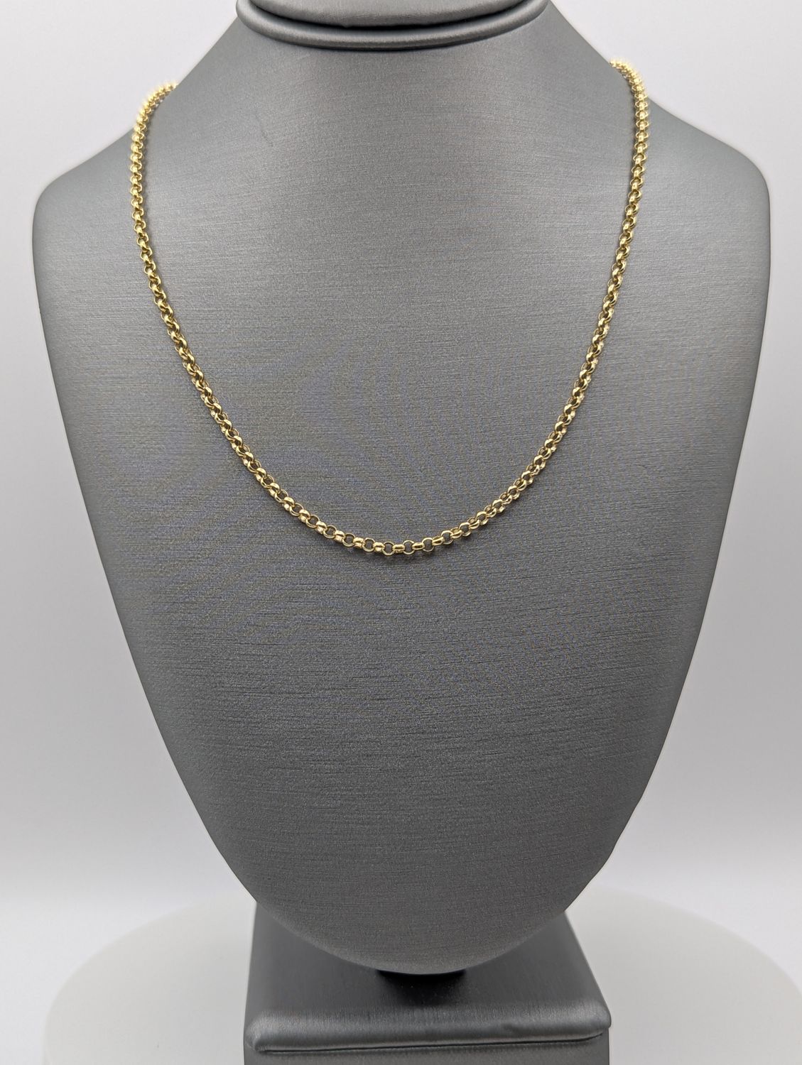 14K YG Round Cable Chain (23" | 7.7g | 2.3mm)