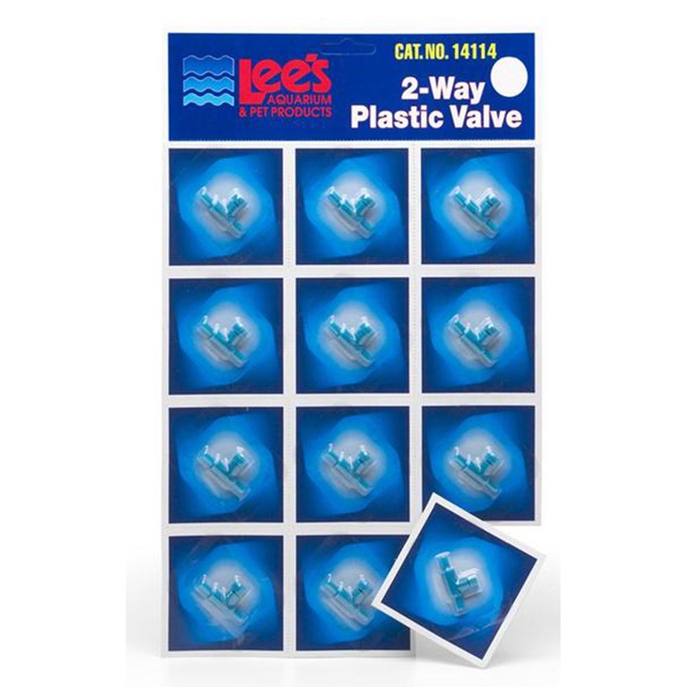 Lee's 2 Way Plastic Valve