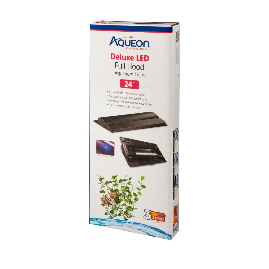 Aqueon Deluxe LED Hood 24"