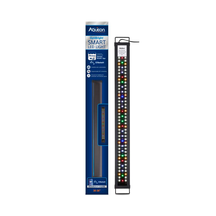Aqueon OptiBright Smart LED Light Fixture 30-36"