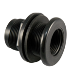 Bulkhead 3/4" Thread X Slip
