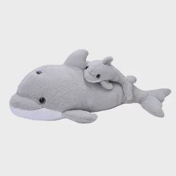 Mom w/Baby Dolphin Stuffed Animal