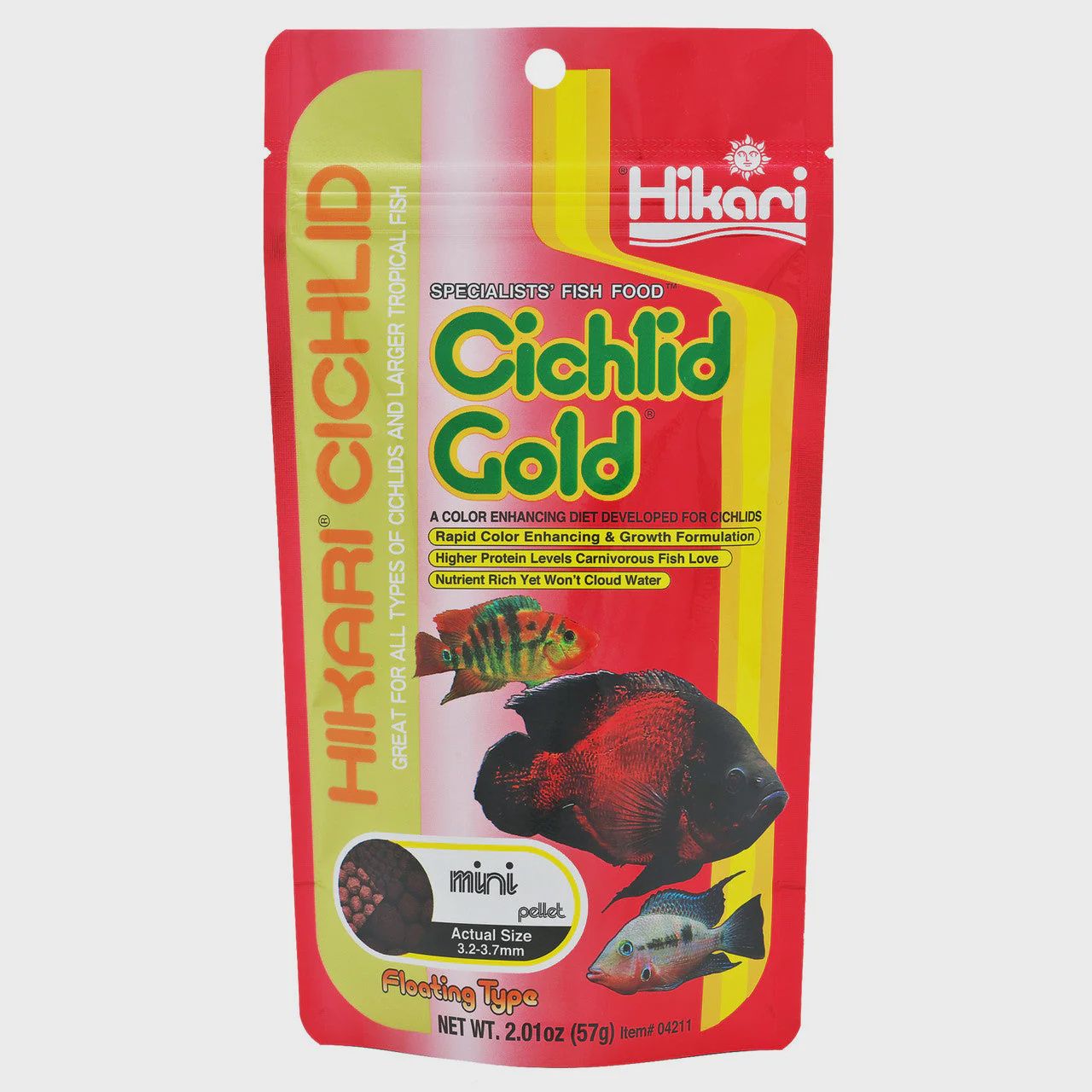 Hikari Cichlid Gold Mini 2oz