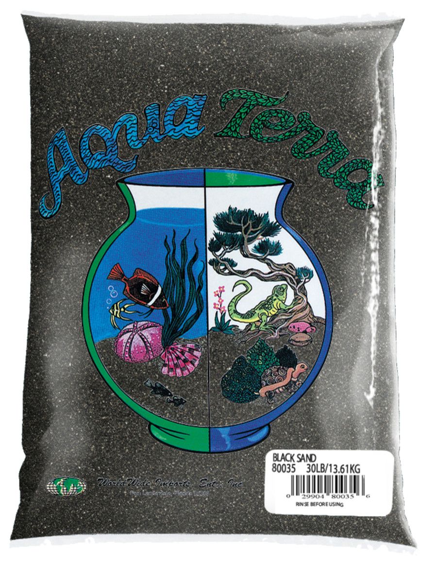 Aqua Terra Black Sand 5lb