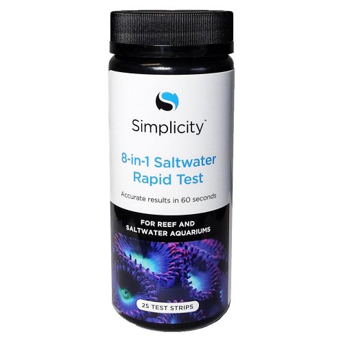 Simplicity 8-In-1 Saltwater Rapid Tests 25ct