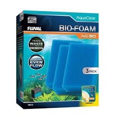 Fluval AC30 BioFoam Filter Insert-Blue 3pk