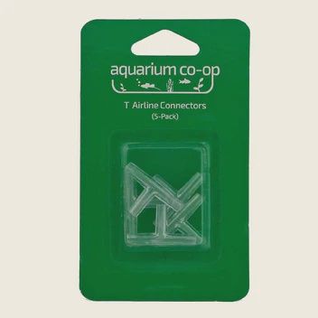 Aquarium Co-Op T Airline Connectors 5-Pack