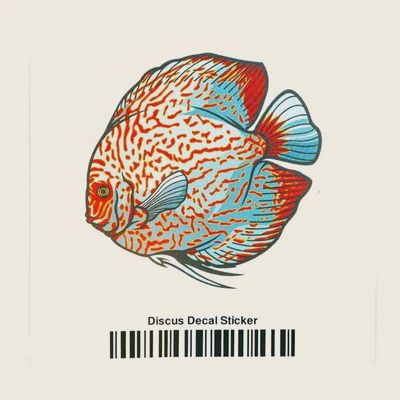 Aquarium Co-Op Discus Sticker