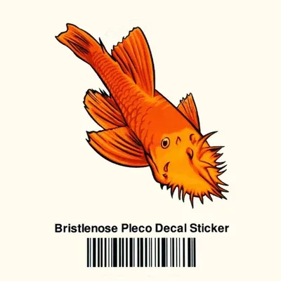 Aquarium Co-Op Bristlenose Pleco Sticker