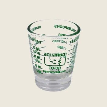 Aquarium Co-Op Measuring Glass
