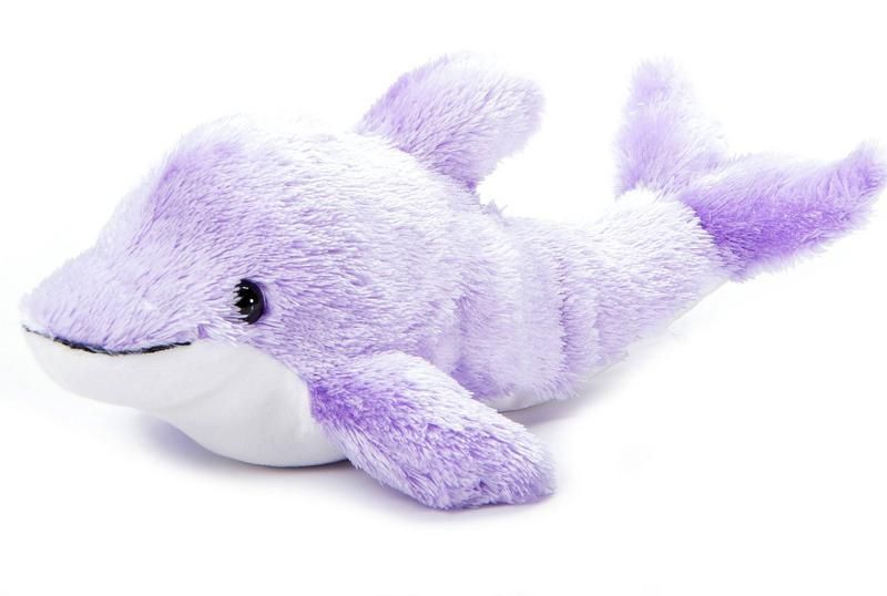 Petting Zoo Purple Dolphin Stuffed Animal