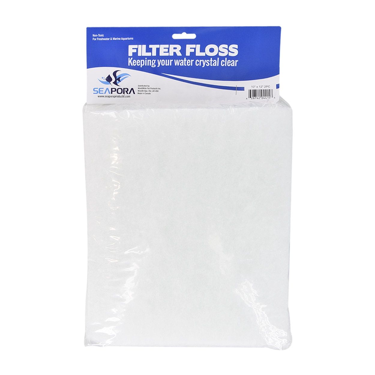 Seapora Filter Floss 10X12