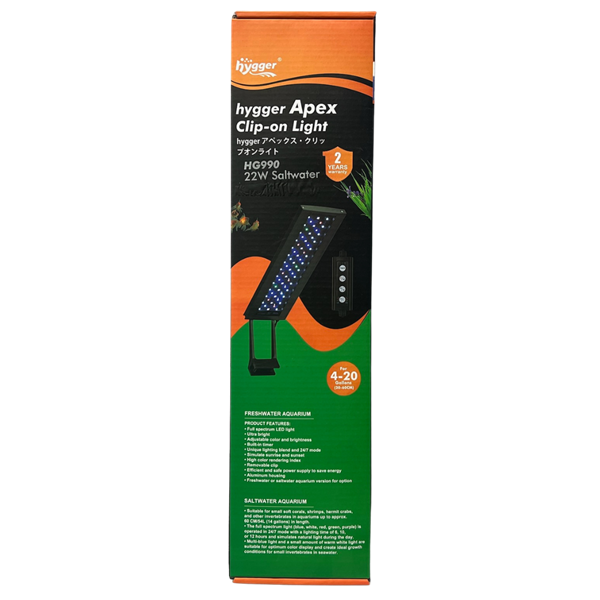 Hygger Apex Clip-On Light 30-60cm