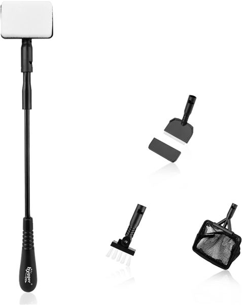 Hygger 4-in-1 Mini Aquarium Cleaning Tool Small Kit