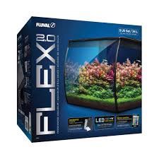Fluval Flex 2.0 9g Black Aquarium
