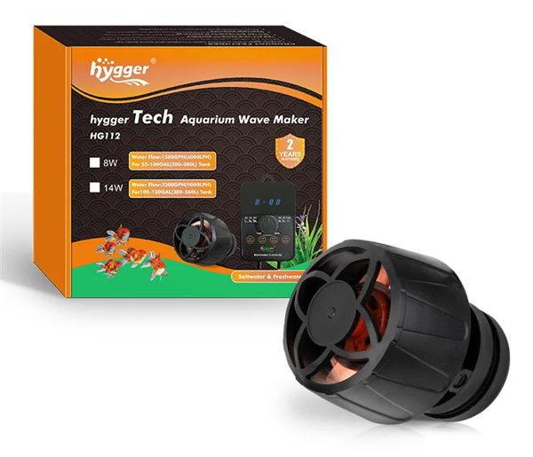 Hygger Tech Aquarium Wave Maker 2300gph - HG112-14W