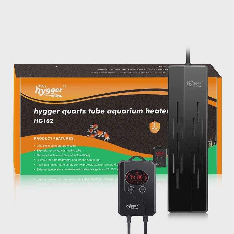 Hygger Quartz Tube Aquarium Heater - HG102-500W