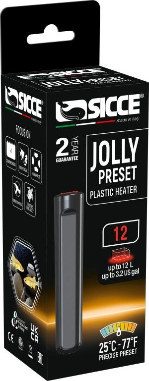Sicce JOLLY Preset Heater 12w