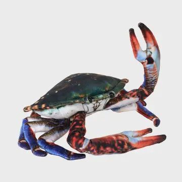Living Crab Stuffed Animal