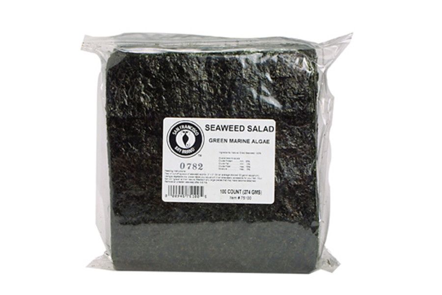 San Fran Seaweed Salad Green 100 Count