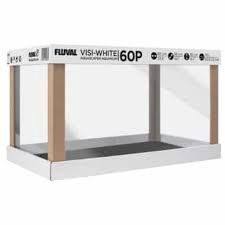 Fluval Visi-White Rimless Tank 60P 20 gal