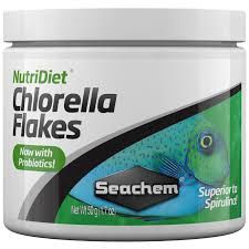 Seachem NutriDiet Chlorella Flakes w/ Probiotics 50g