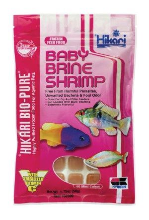 Hikari Frozen Baby Brine Shrimp Cube 1.75oz
